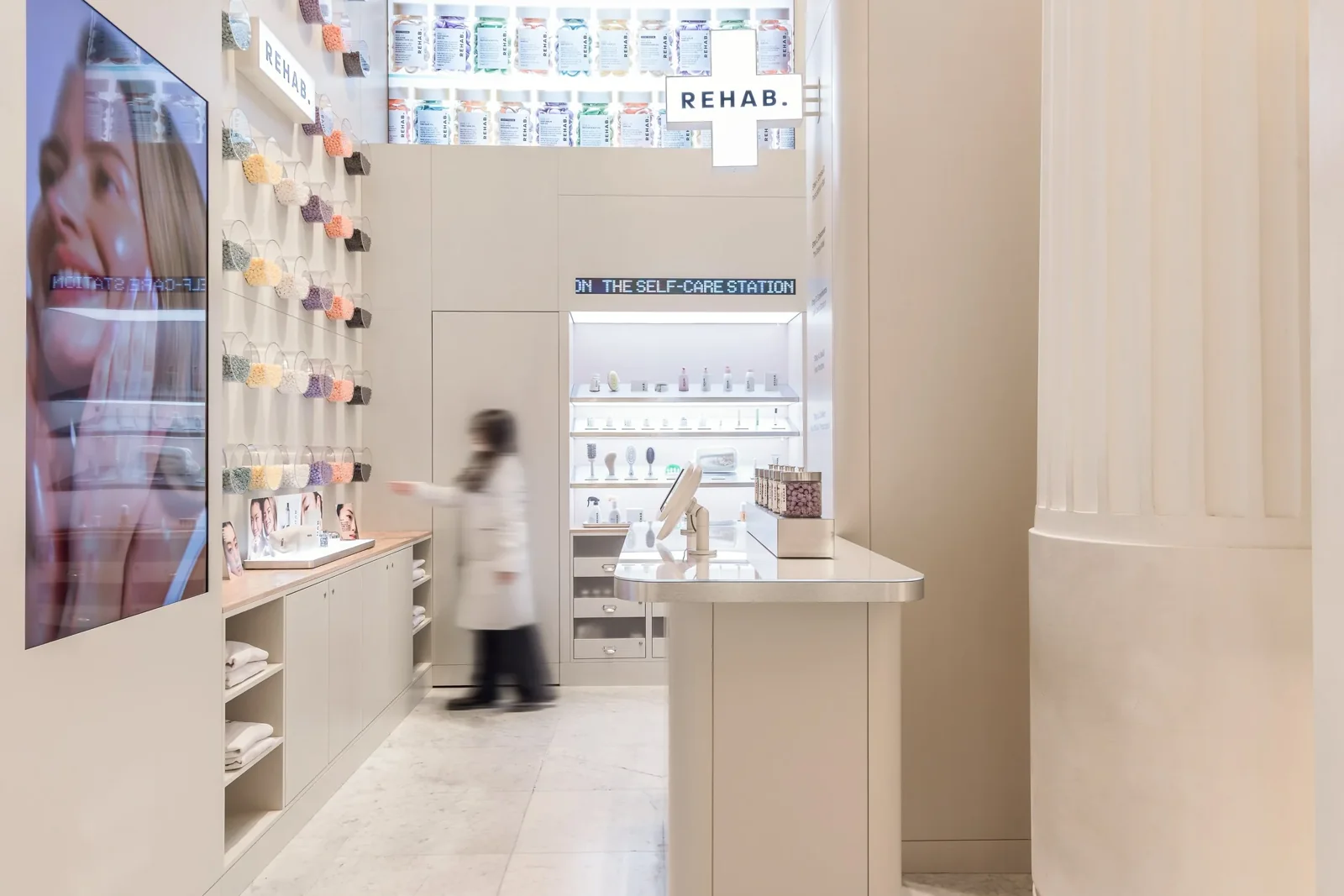 Premium retail environment