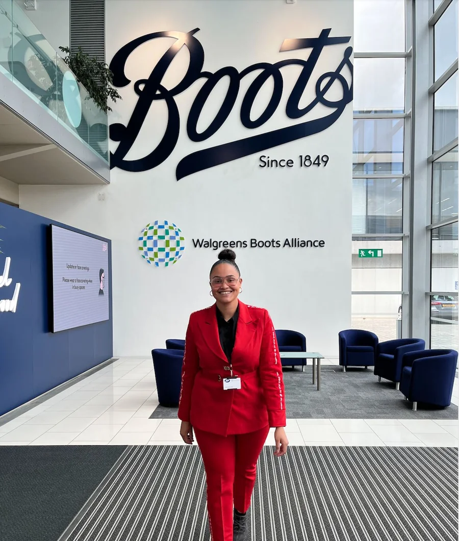 Claudia, founder of Gocoul Consultancy, at Walgreens Boots Alliance